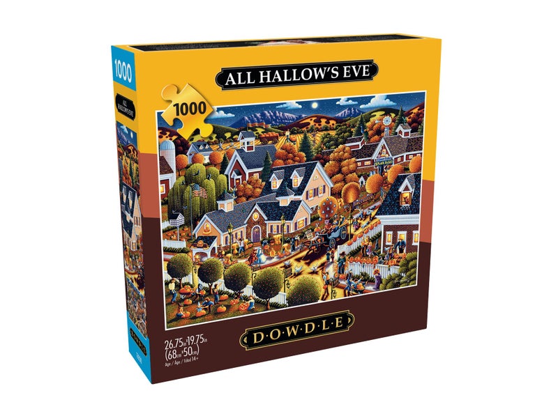 Buffalo Games - Dowdle - All Hallow's Eve - 1000 Piece Jigsaw Puzzle for Adults -Challenging Puzzle Perfect for Game Nights - Finished Size is 26.75 x 19.75 - Image 3